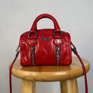 Zadig & Voltaire Sunny Nano #2 Leather Purse Bag